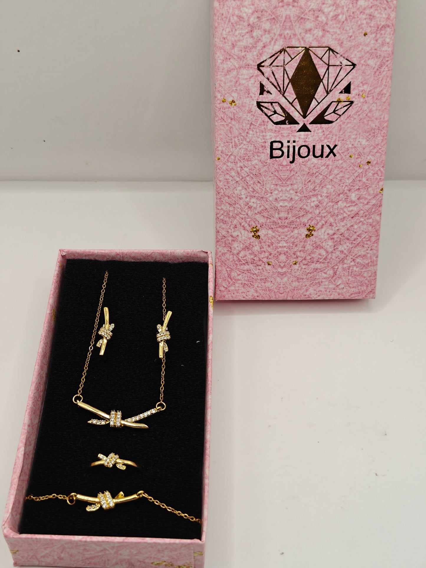 Parure NOEUD D'AMOUR ™ زينة عقدة الحب HIGH-QUALITY